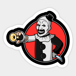 Vault clown Sticker